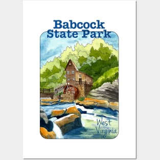 Babcock State Park, West Virginia Posters and Art